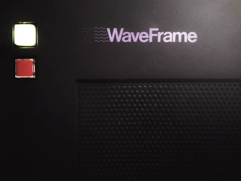 WaveFrame 401 digital audio workstation at Qualia Audio Lab